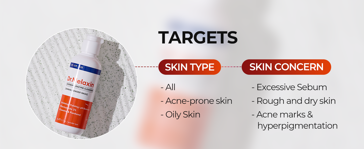 DR.MELAXIN EXOSOME LINE Polvere detergente enzimatica con esosomi 50 g #5