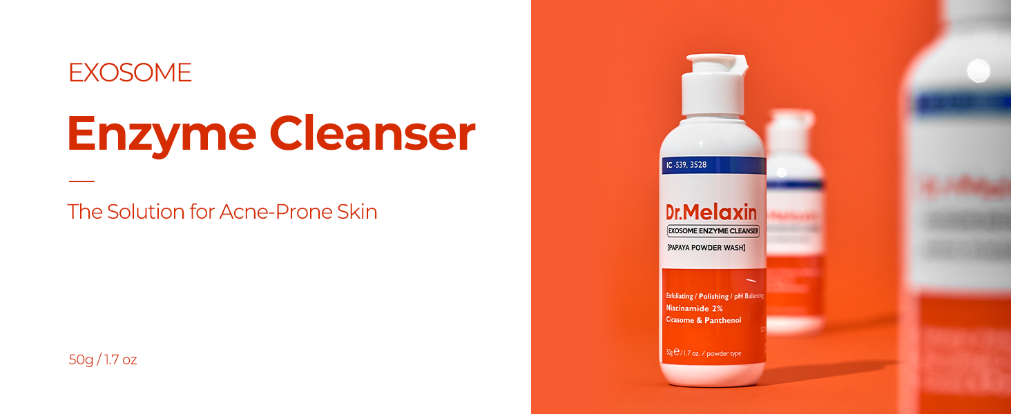 DR.MELAXIN EXOSOME LINE Polvere detergente enzimatica con esosomi 50 g #2