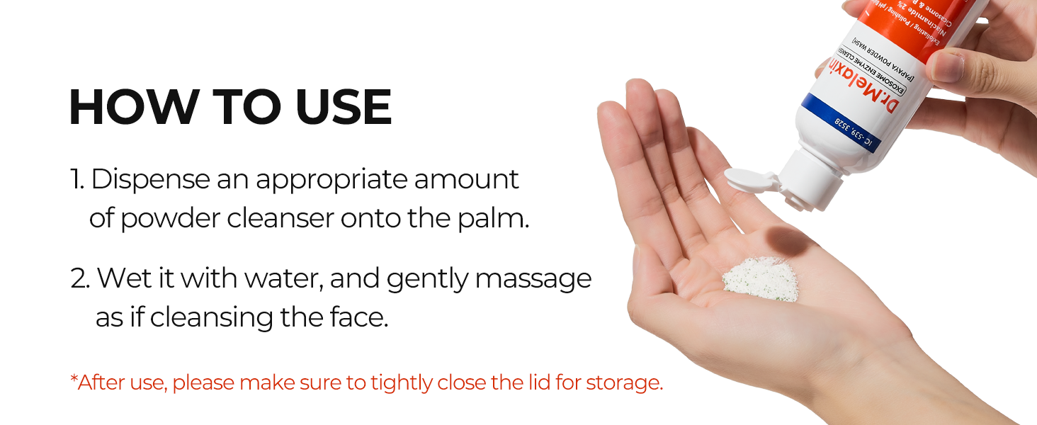 DR.MELAXIN EXOSOME LINE Polvere detergente enzimatica con esosomi 50 g #4