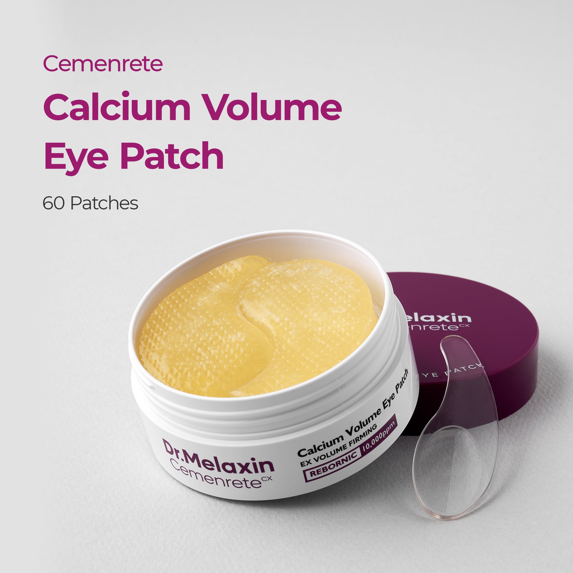 DR.MELAXIN CEMENRETE CEROTTO VOLUMICO AL CALCIO Cerotti rassodanti in idrogel per gli occhi 60 pz. #4