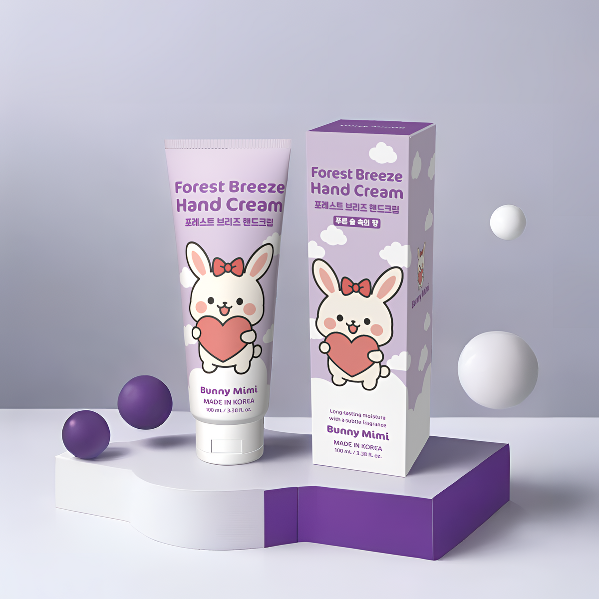 Crema per le mani che profuma di buon umore - BUNNY MIMI Set 4×100 ml #4