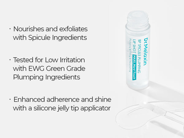 DR.MELAXIN BP SPICULE PLUMPING LIP SHOT MAXI Brillant à lèvres hydratant à effet repulpant 4 ml #8