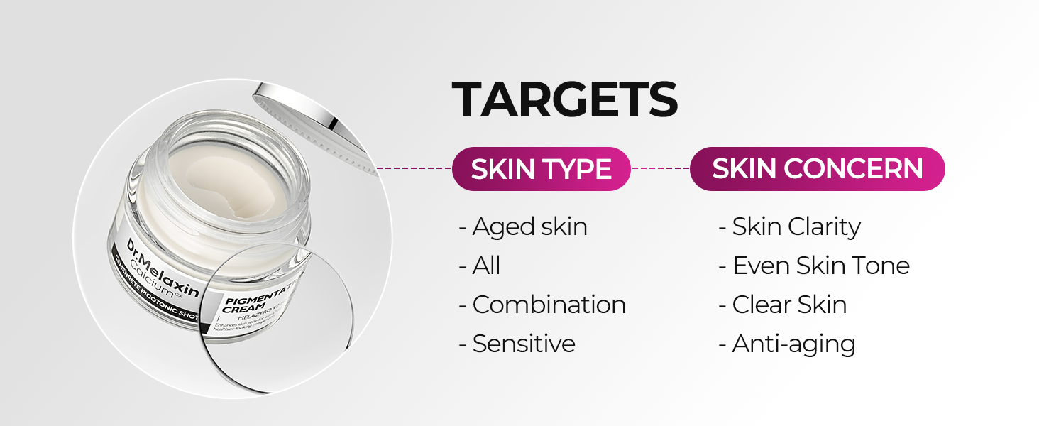 DR.MELAXIN CEMENRETE PICOTONIC SHOT PIGMENTATION CREAM CALCIUM CREAM Rozjasňující krém na odbarvení 25 g #5