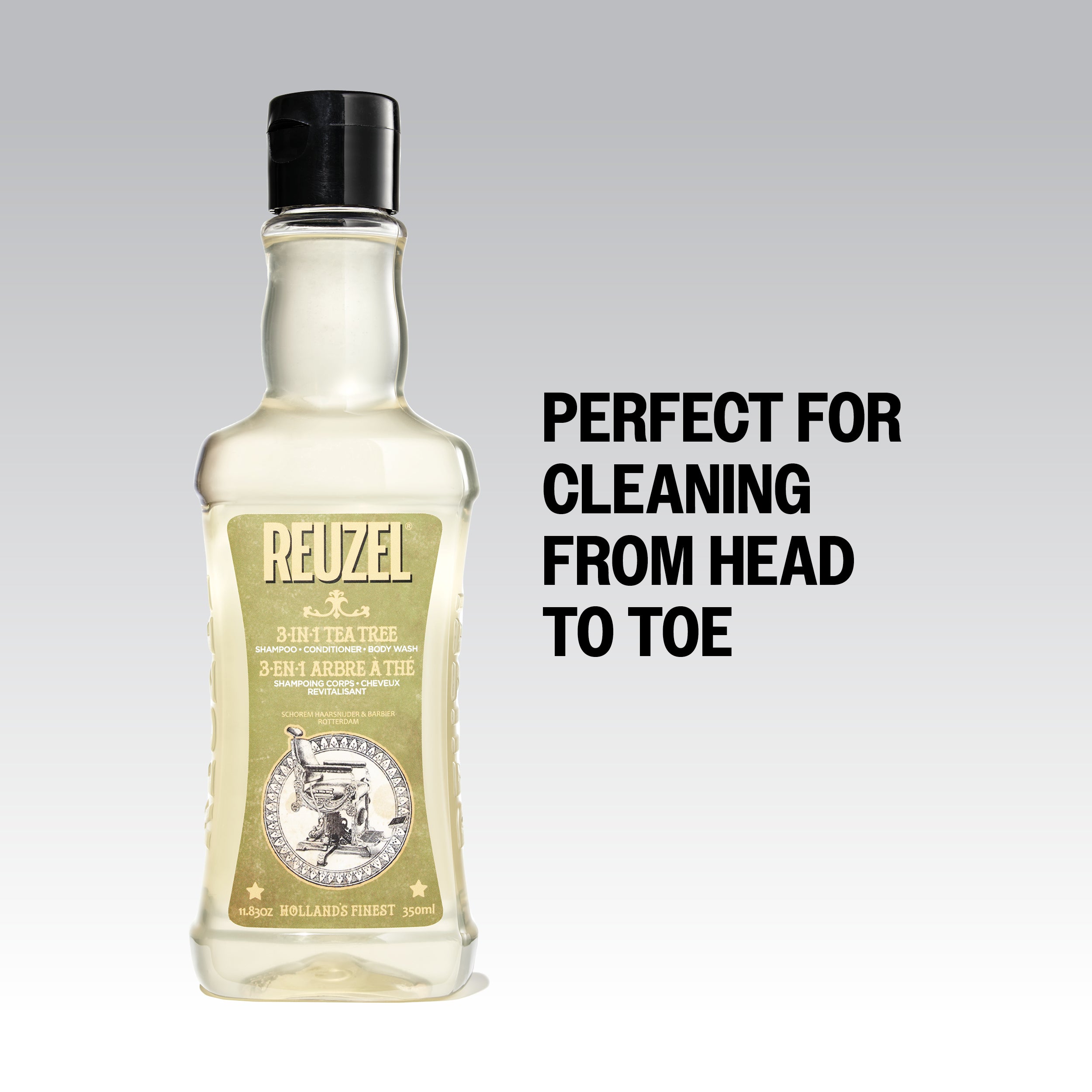 REUZEL 3w1 TEA TREE Szampon do włosów, skóry głowy i ciała 100ml #4