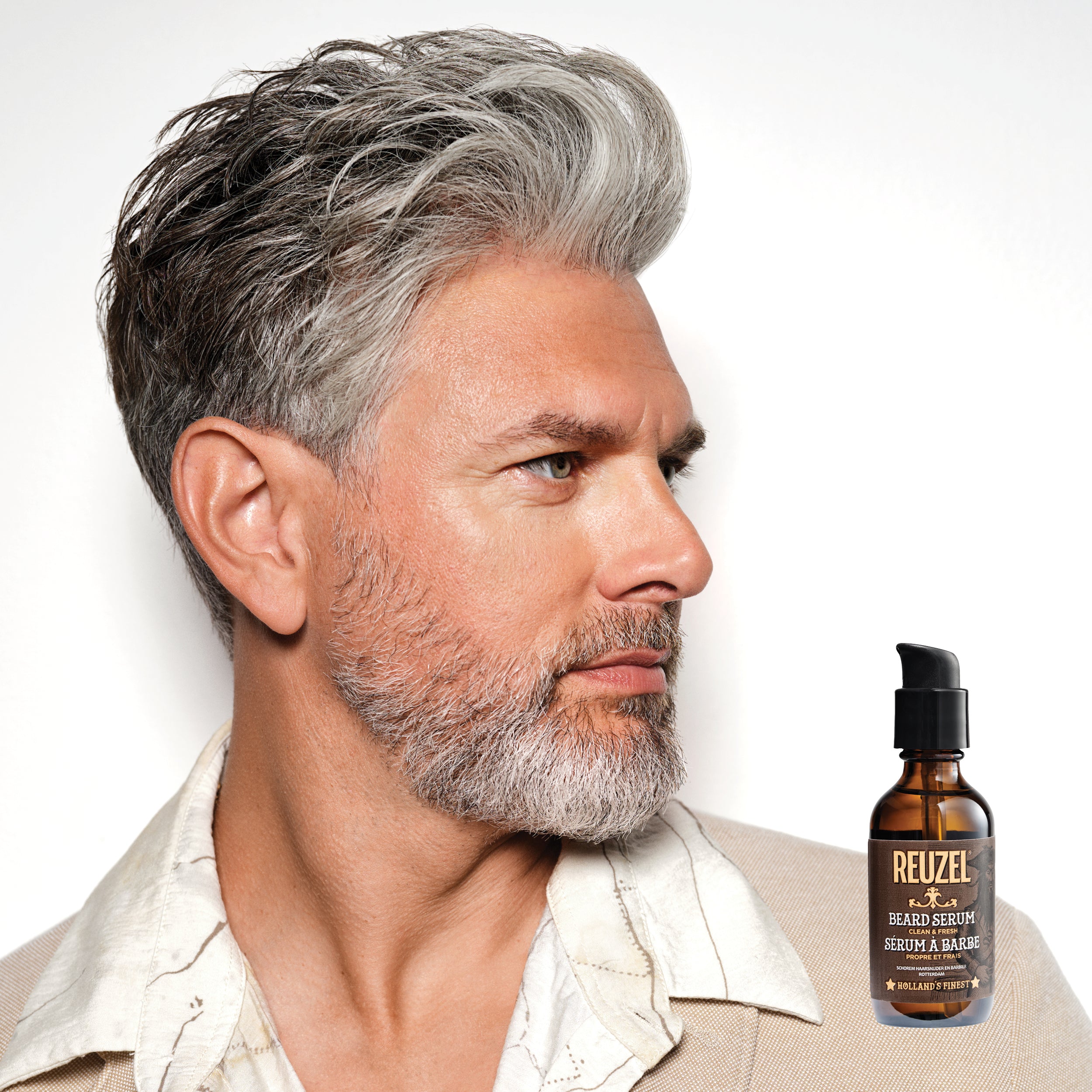 REUZEL BEARD SERUM CLEAN & FRESH Siero rinforzante per baffi e barba 50 g #2
