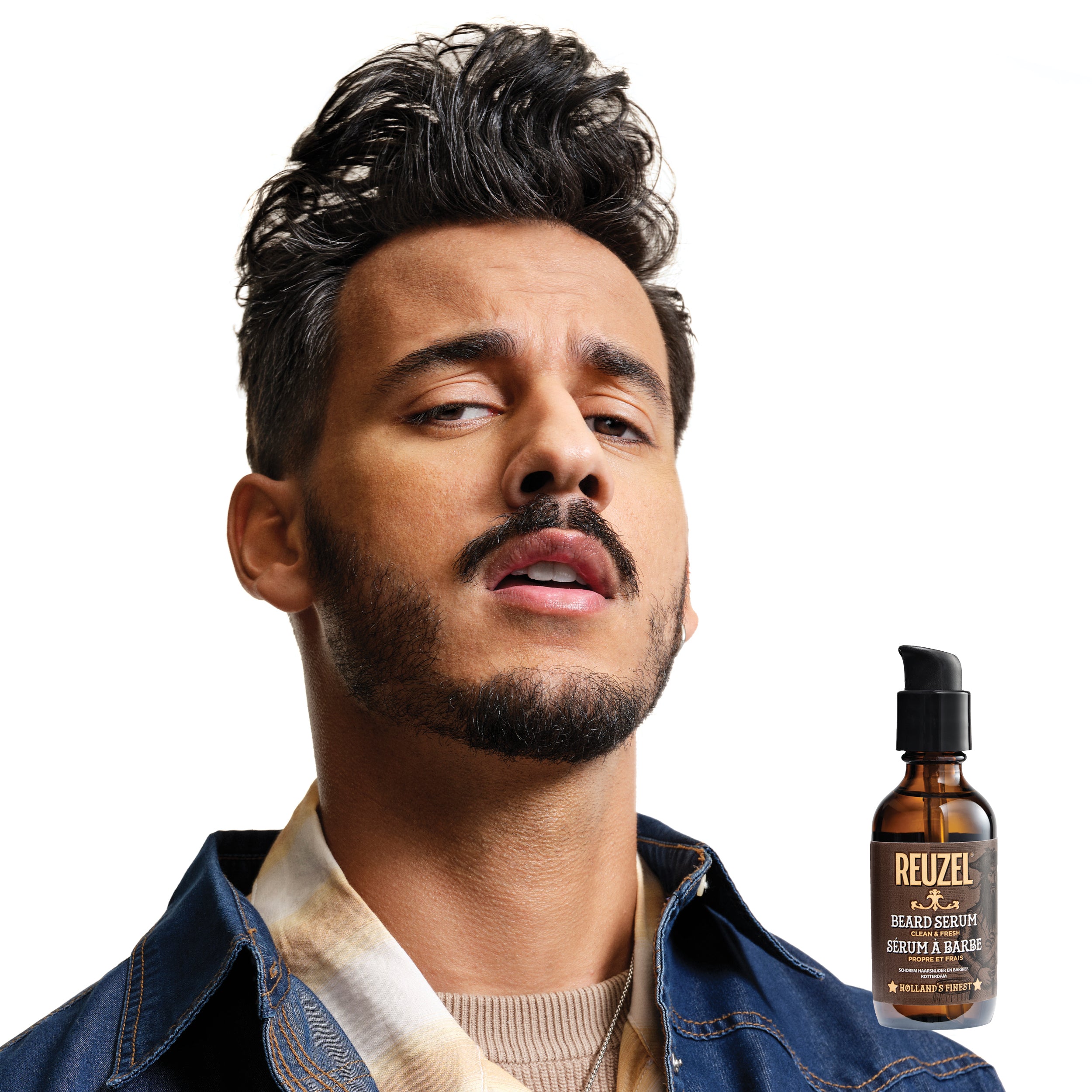 REUZEL BEARD SERUM CLEAN & FRESH Siero rinforzante per baffi e barba 50 g #3