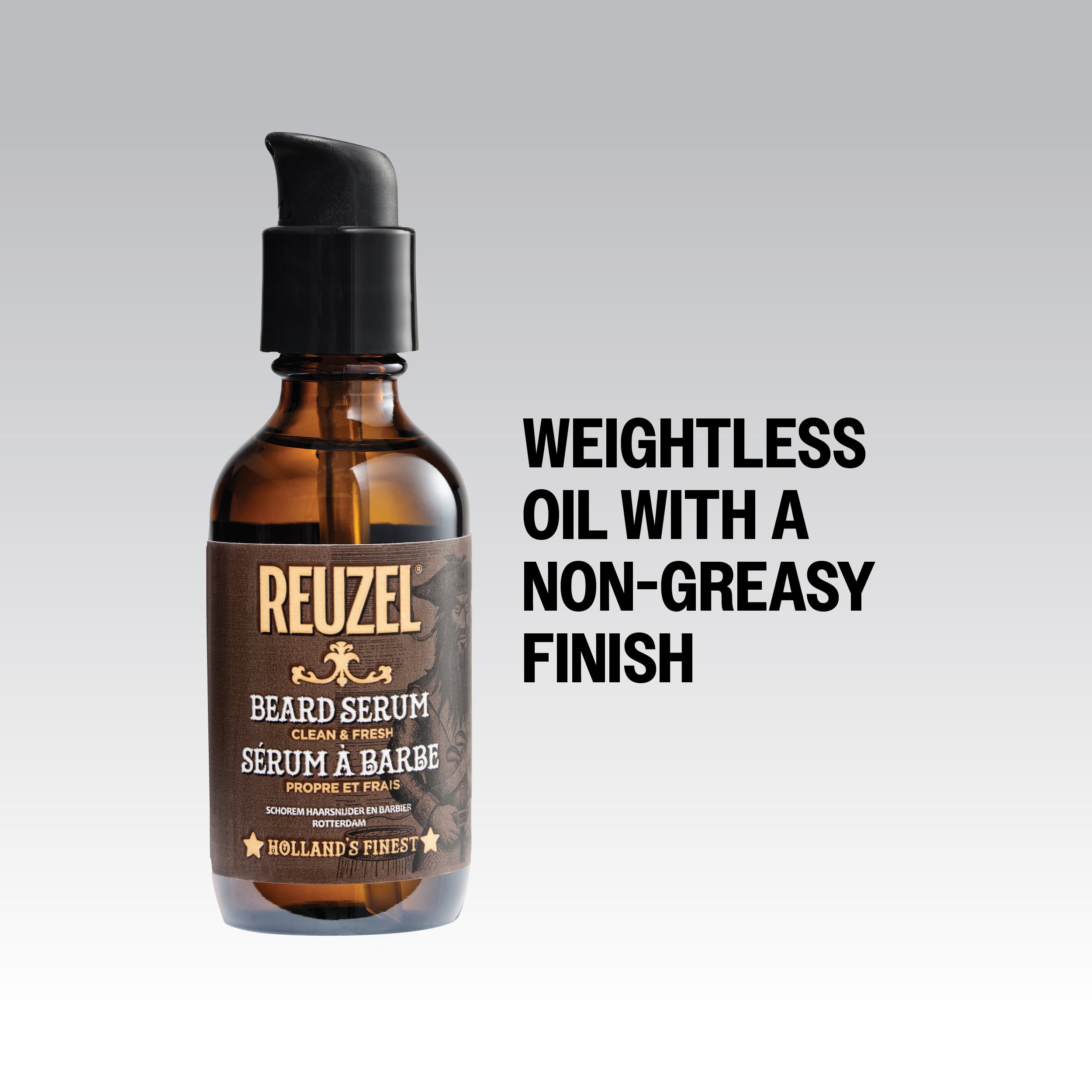 REUZEL BEARD SERUM CLEAN & FRESH Siero rinforzante per baffi e barba 50 g #4