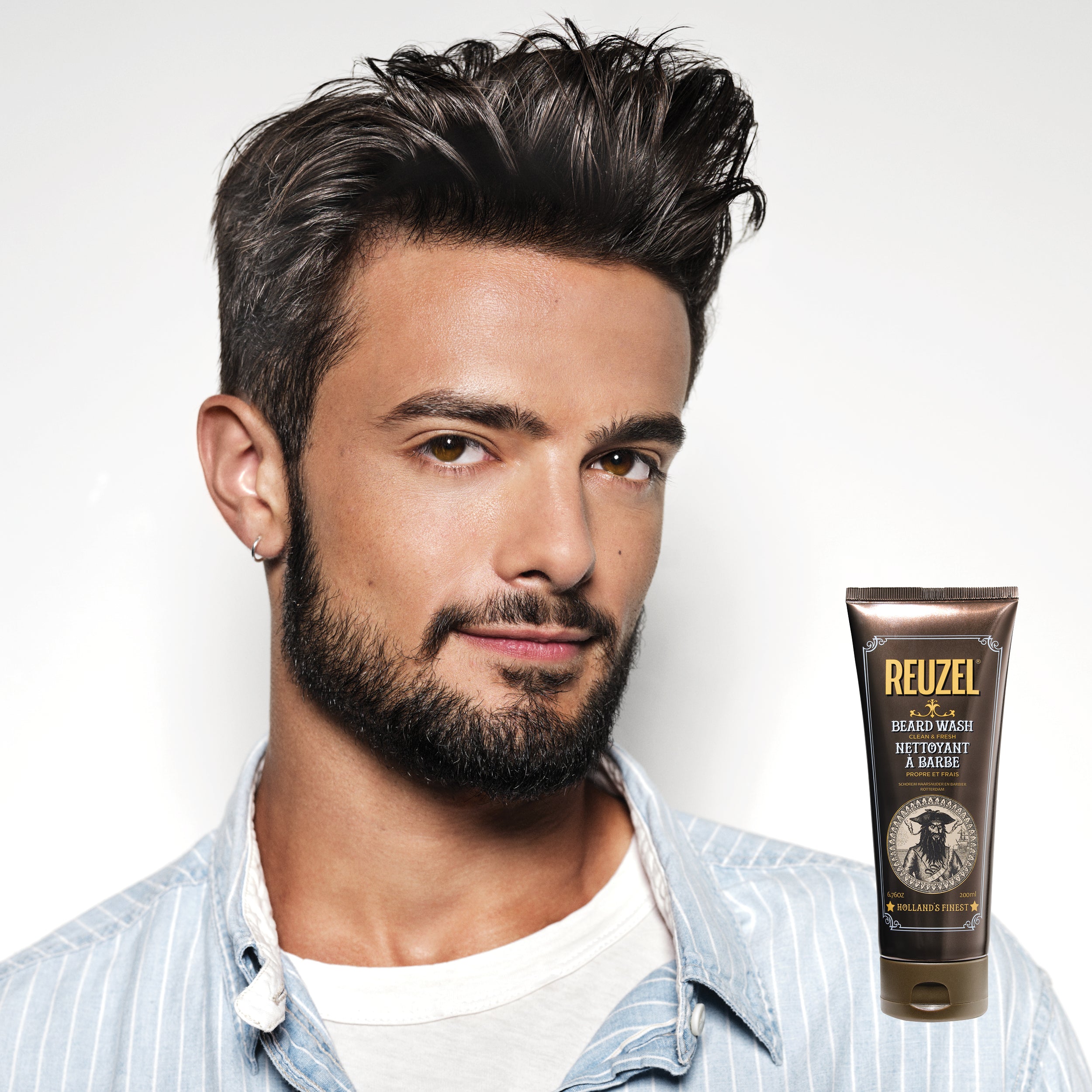 REUZEL Clean&Fresh Shampoo Barba 200 ml #2