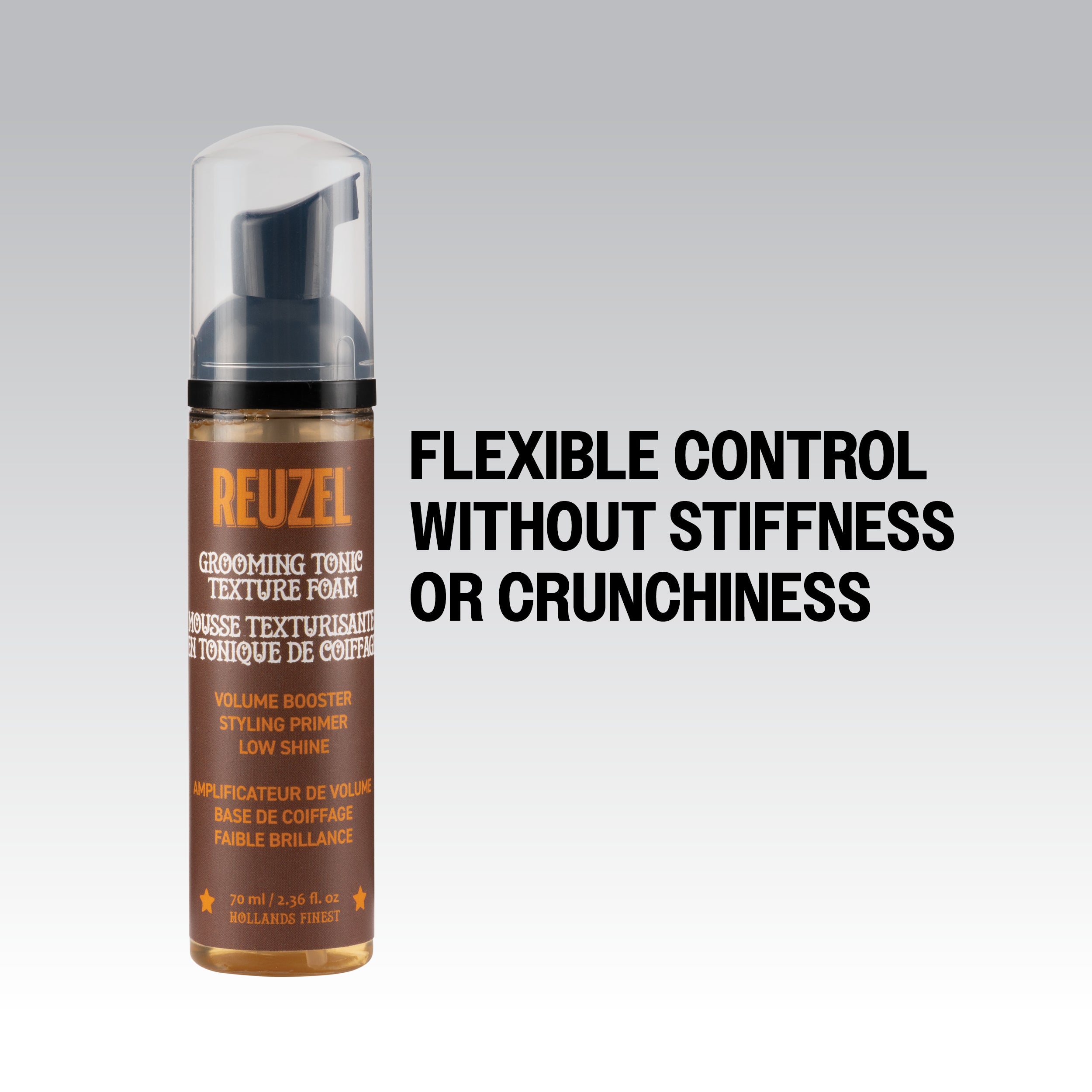 REUZEL GROOMING TONIC TEXTURE FOAM Pianka teksturyzująca 70 ml #4