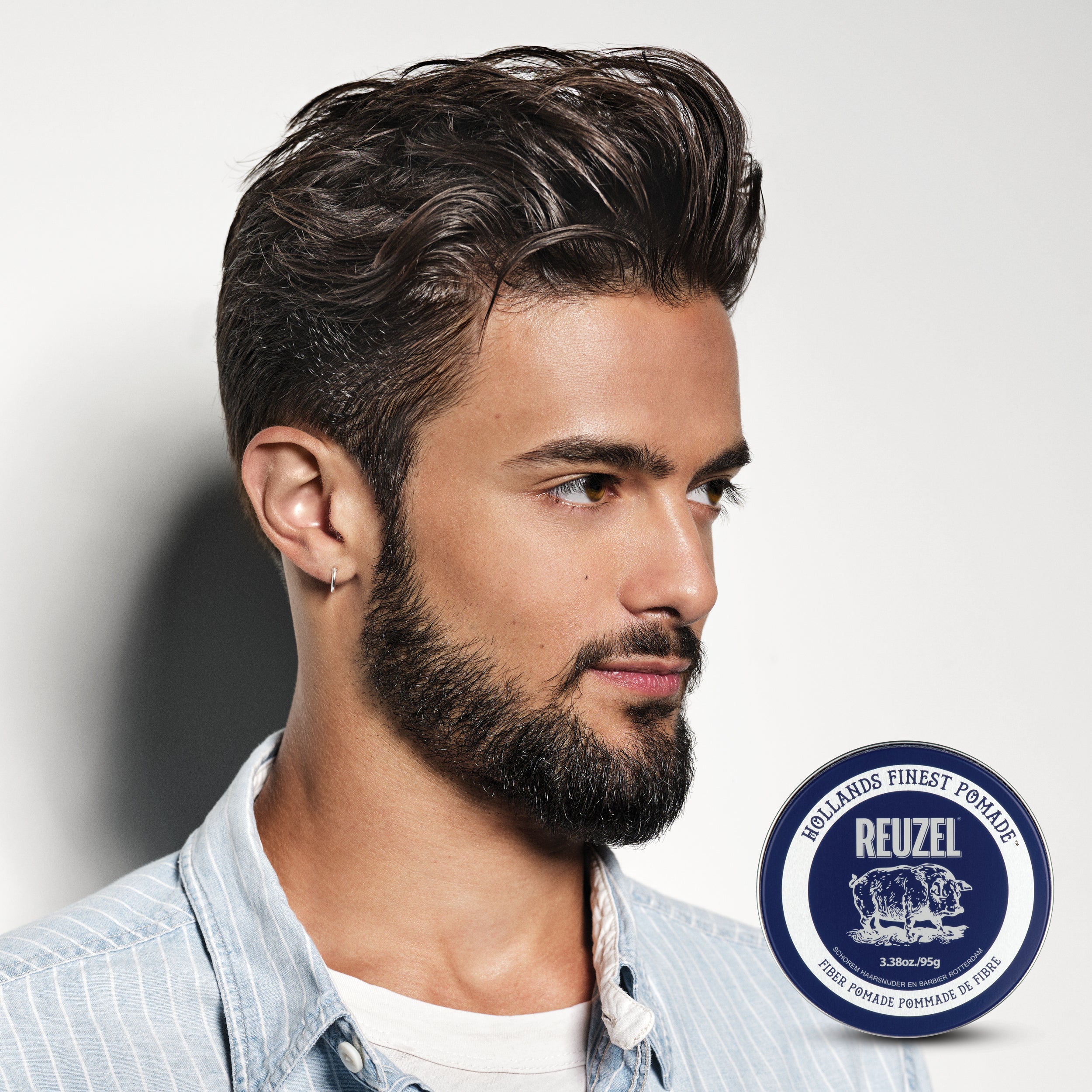 REUZEL FIBER POMADE Pomada włóknista do włosów o mocnym utrwaleniu 35 g #2