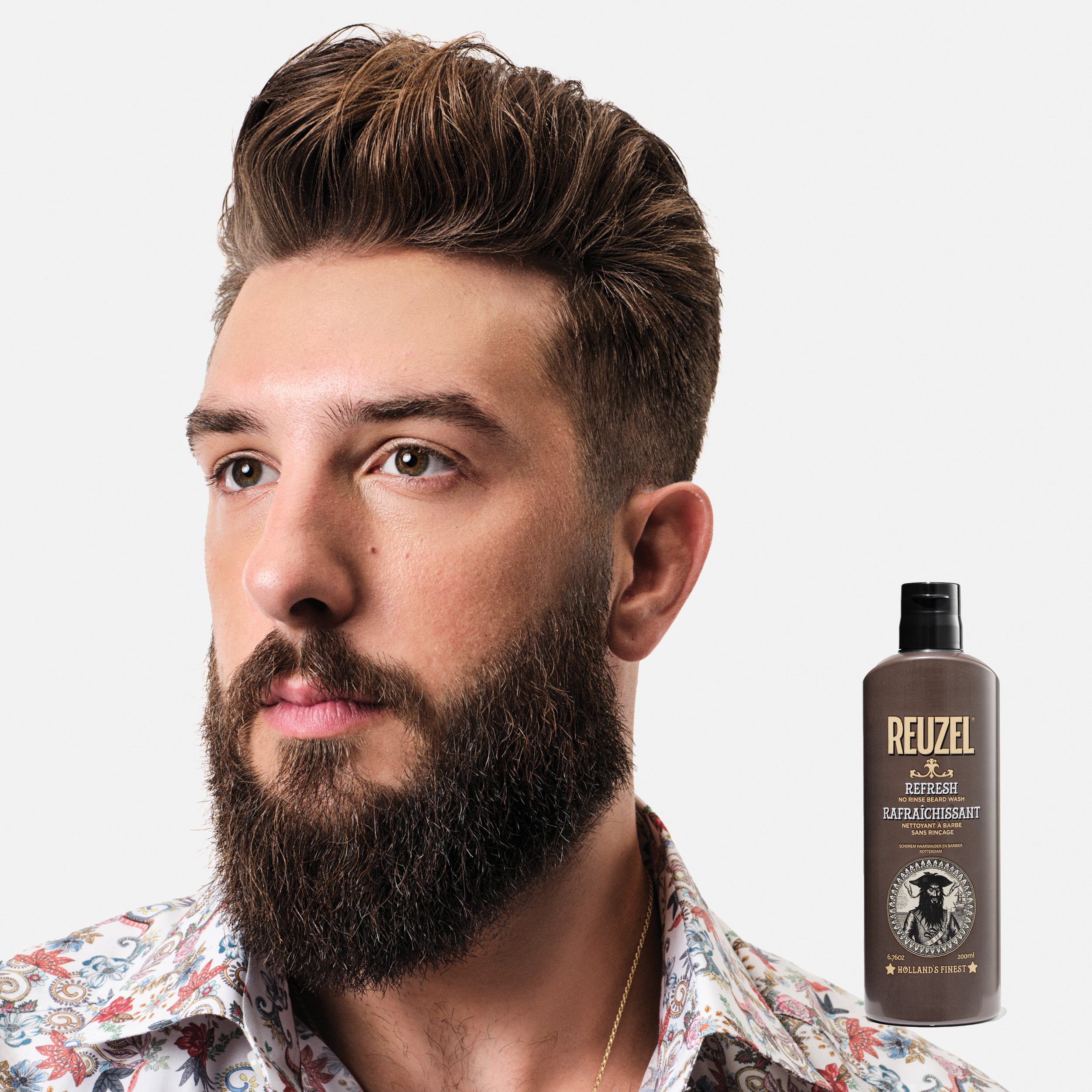 REUZEL SENZA RISCIACQUO DETERGENTE PER BARBA 200 ml #2