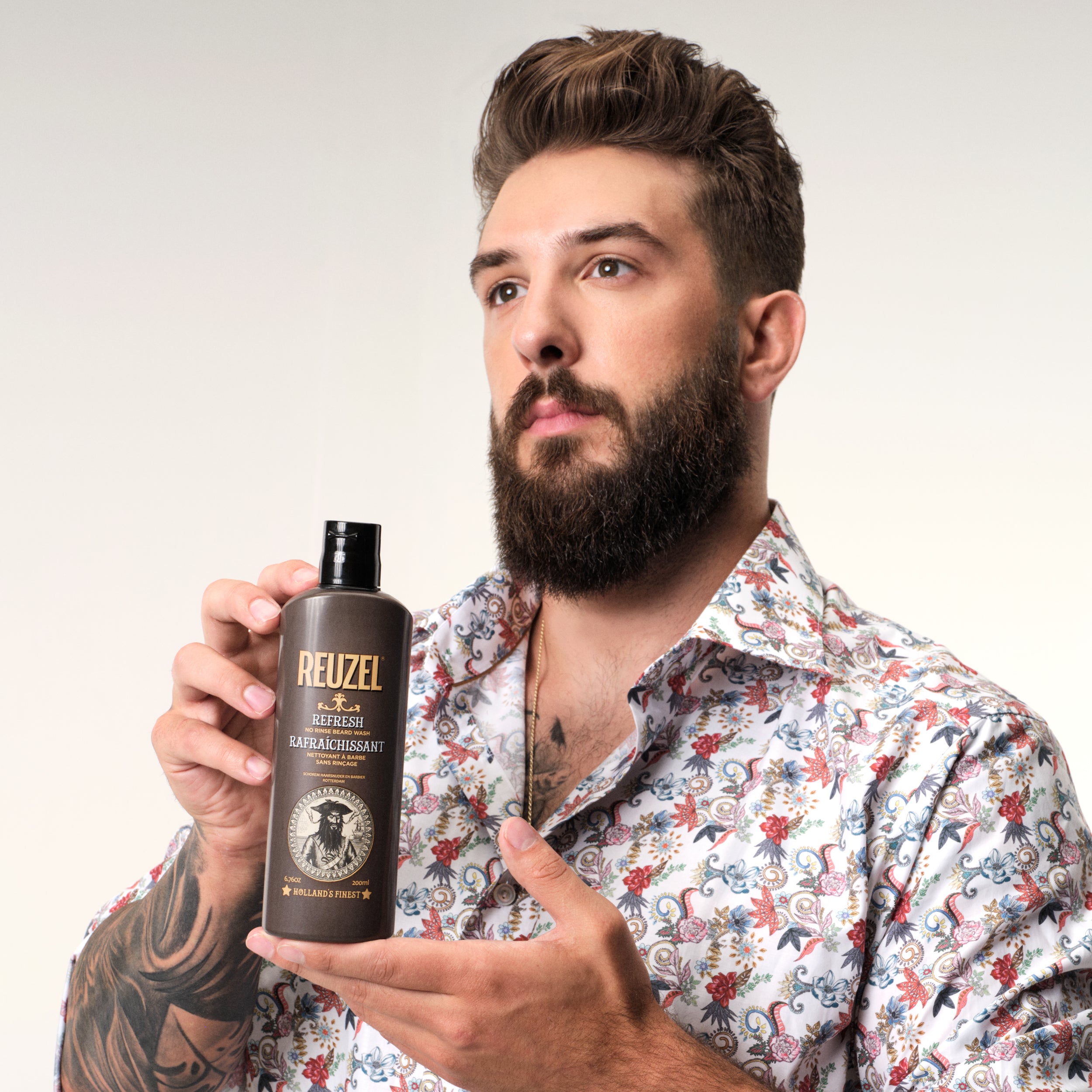 REUZEL SENZA RISCIACQUO DETERGENTE PER BARBA 200 ml #3