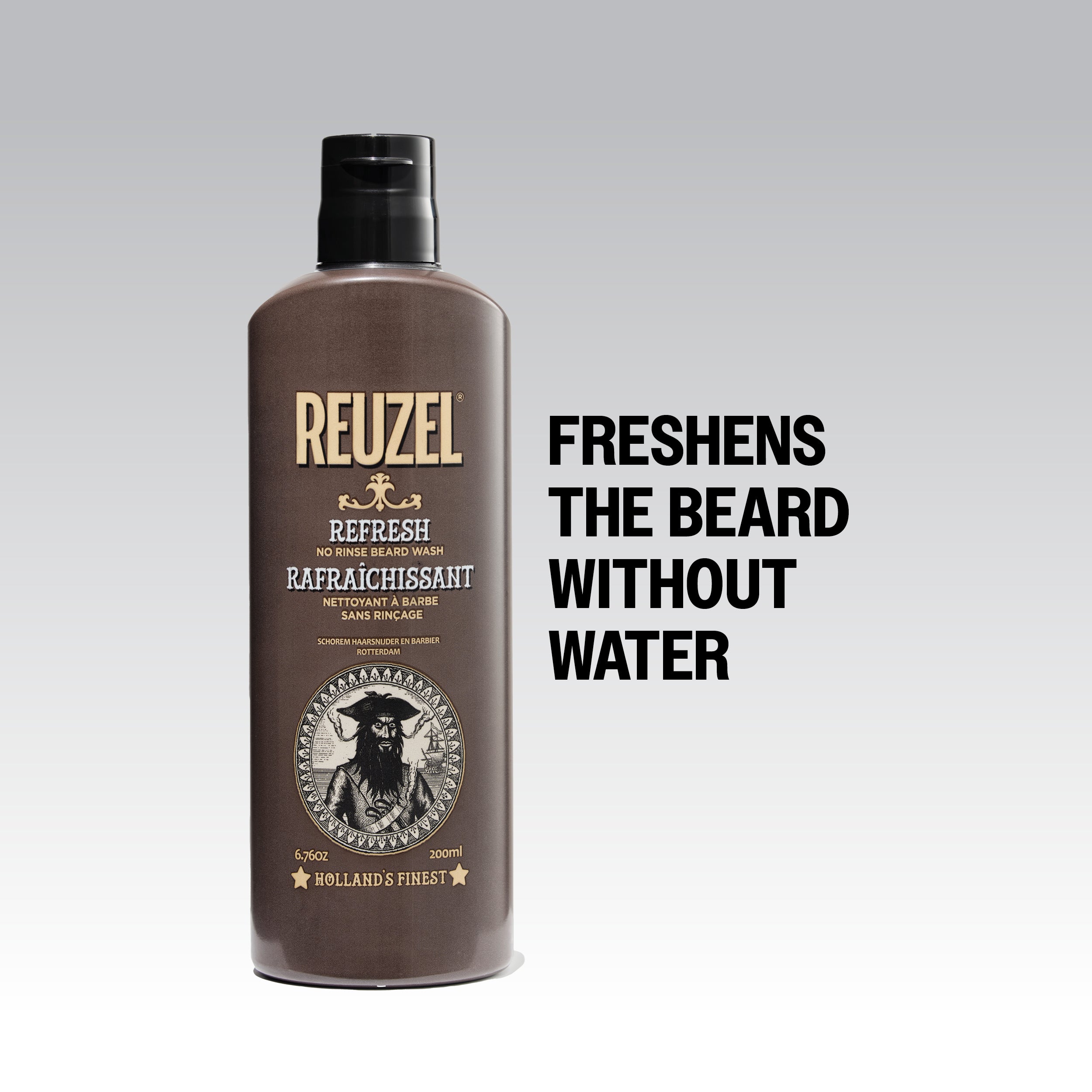 REUZEL SENZA RISCIACQUO DETERGENTE PER BARBA 200 ml #4
