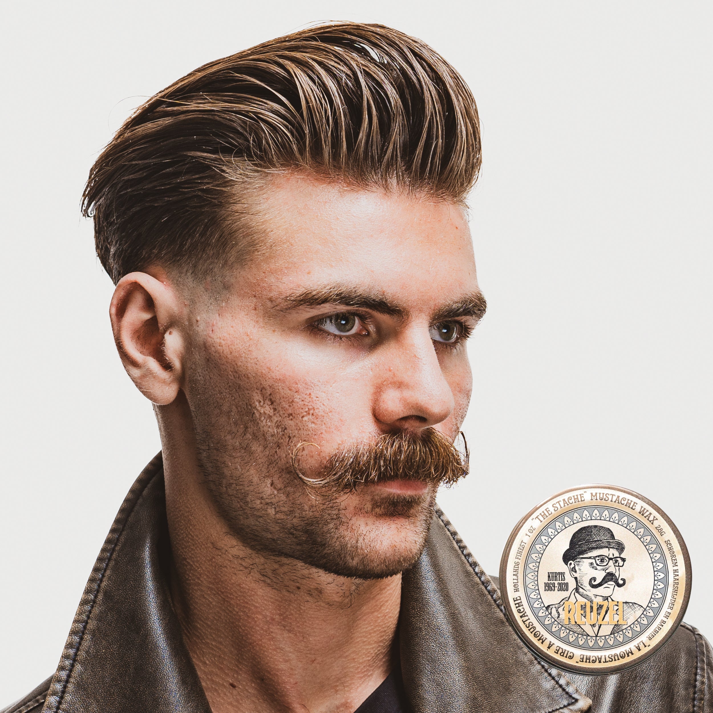REUZEL THE STACHE Cera per baffi e barba 28 g #3