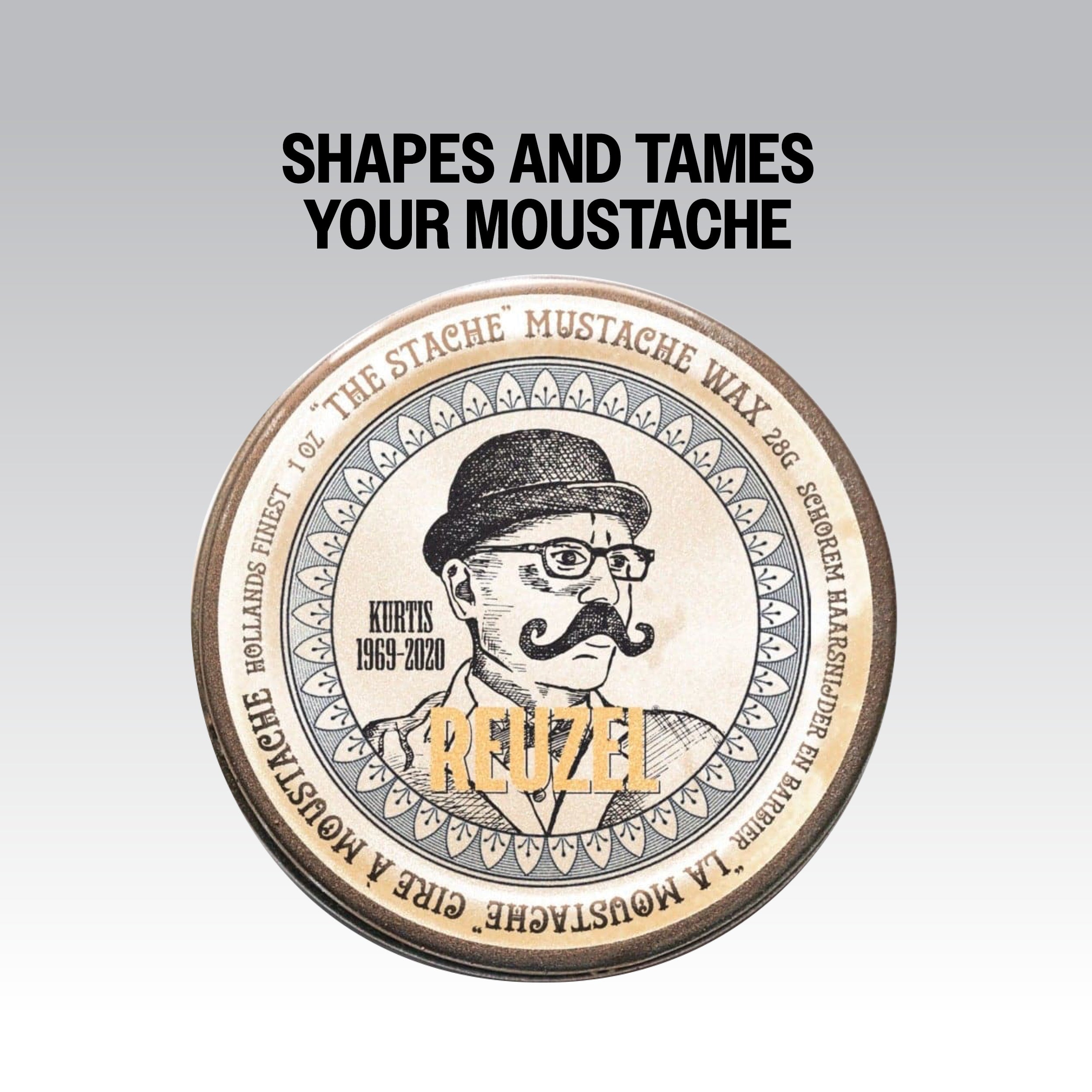 REUZEL THE STACHE Cera per baffi e barba 28 g #4