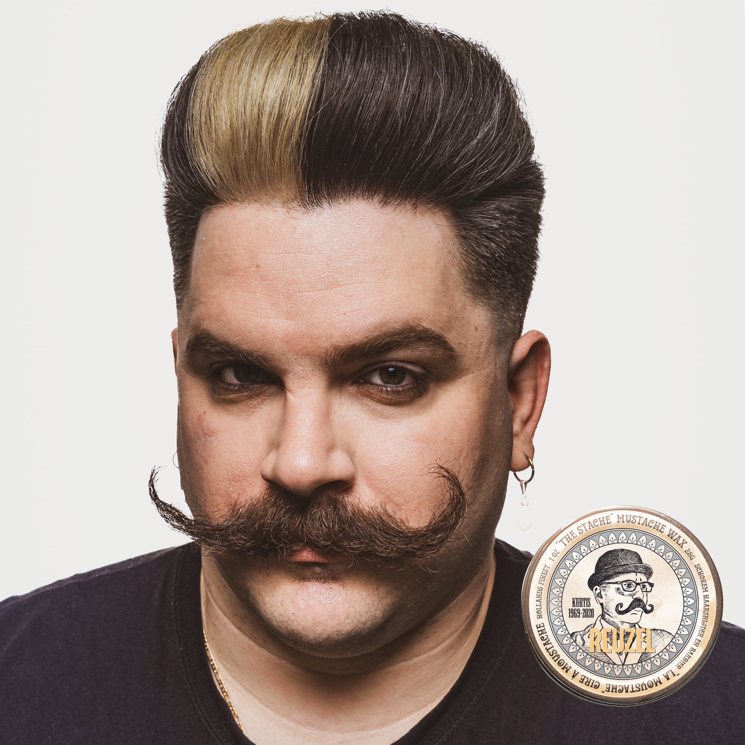 REUZEL THE STACHE Cera per baffi e barba 28 g #2