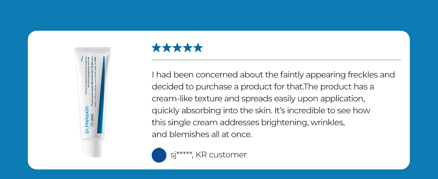 DR.MELAXIN TX-CREAM Rozjasňující krém na obličej s kyselinou tranexamovou 50 ml #6