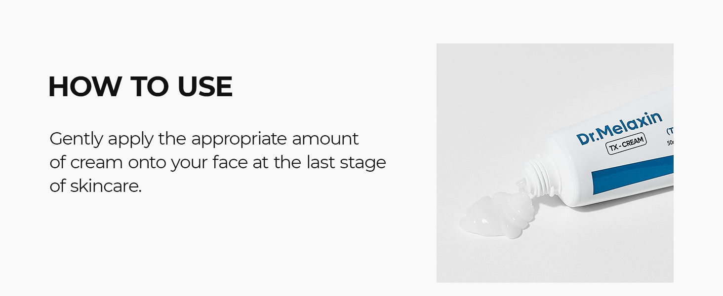 DR.MELAXIN TX-CREAM Rozjasňující krém na obličej s kyselinou tranexamovou 50 ml #10