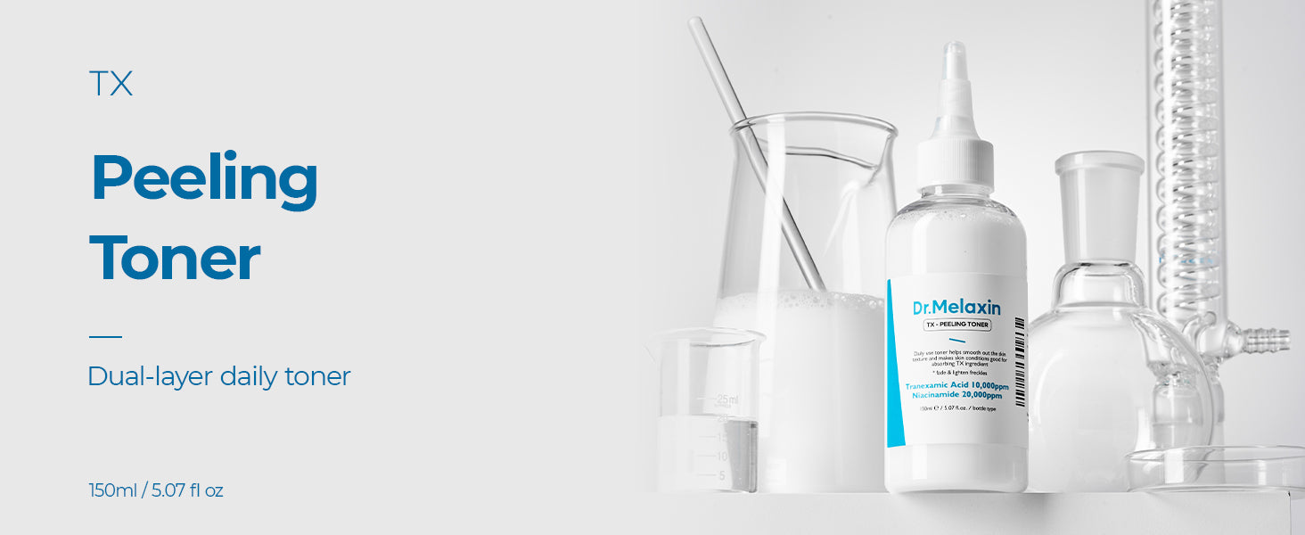 DR.MELAXIN TX-PEELING TONER Tonique exfoliant lacté à l'acide tranexamique 150 ml #7