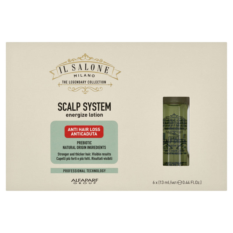 ALFAPARF IL SALONE MILANO SCALP SYSTEM ENERGIZE Fiale per capelli indeboliti e con caduta eccessiva 6x13ml