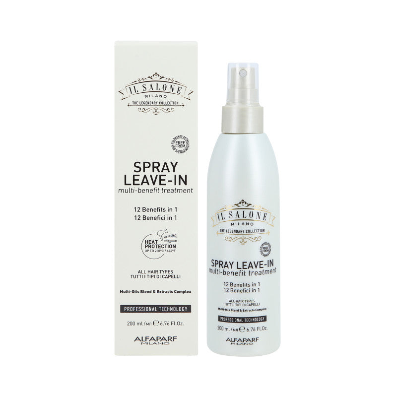 ALFAPARF IL SALONE SPRAY LEAVE IN Spray vegano multitasking per tutti i tipi di capelli 200ml