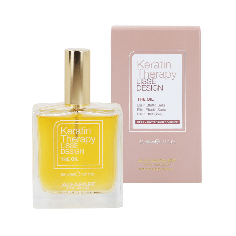 ALFAPARF LISSE DESIGN KERATIN THERAPY Olio per capelli 50ml