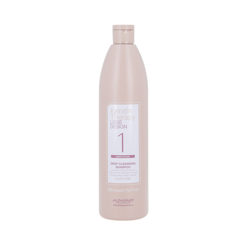 ALFAPARF LISSE DESIGN KERATIN THERAPY Shampoo pulizia profonda 500ml
