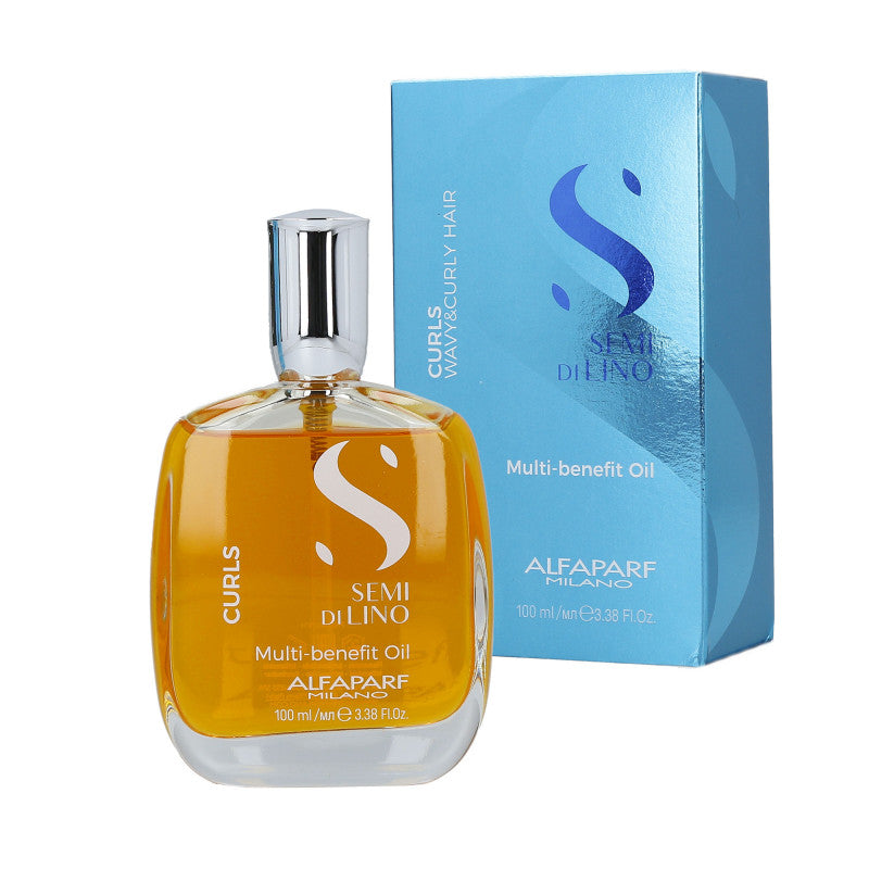 ALFAPARF SEMI DI LINO CURLS Olio per capelli ricci 100ml