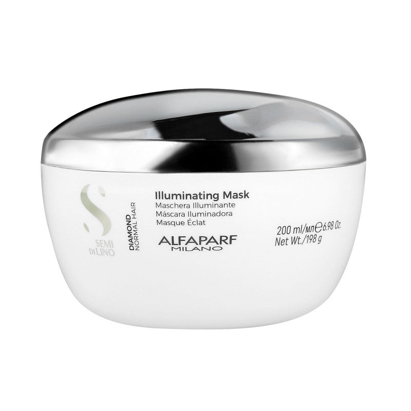 ALFAPARF SEMI DI LINO DIAMOND Maschera illuminante per capelli 200ml 
