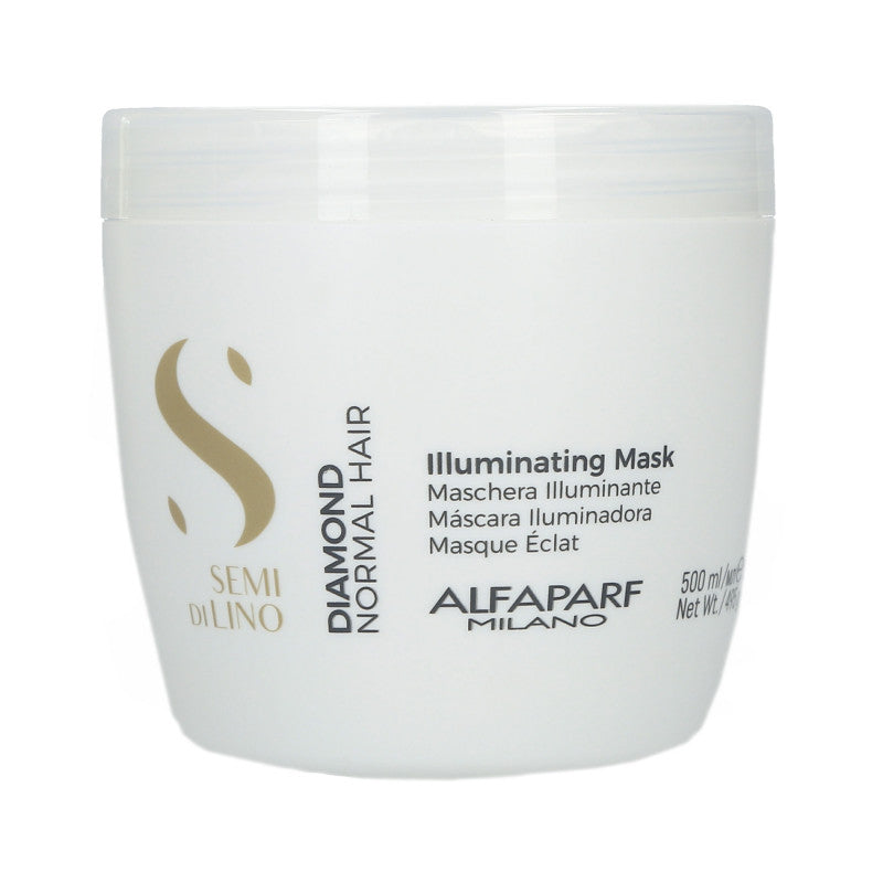 ALFAPARF SEMI DI LINO DIAMOND Maschera illuminante per capelli 500ml