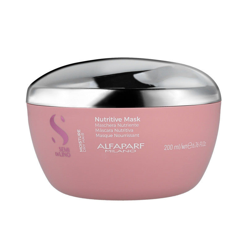 ALFAPARF SEMI DI LINO MOISTURE Maschera nutritiva per capelli secchi 200ml 