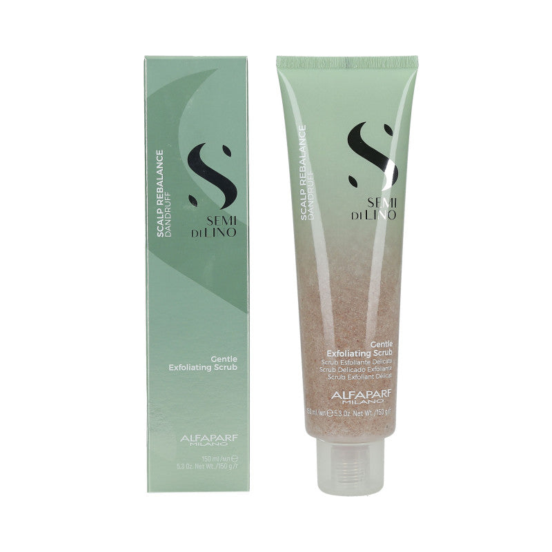 ALFAPARF SEMI DI LINO SCALP REBALANCE Dandruff Scrub delicato per il cuoio capelluto 150ml