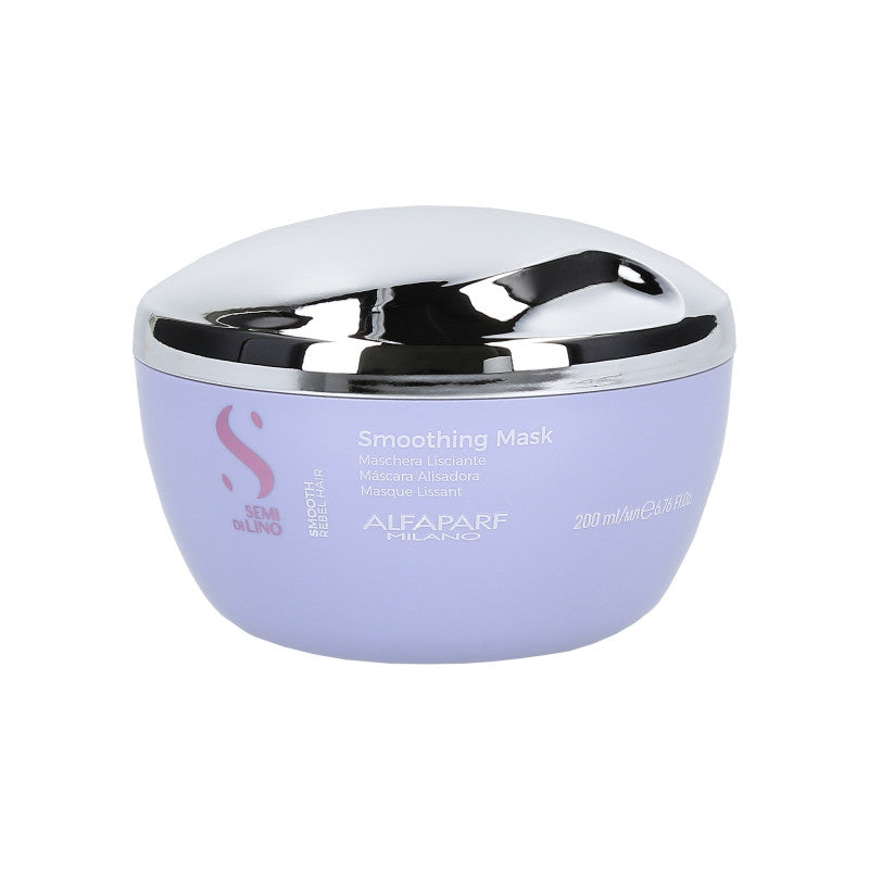 ALFAPARF SEMI DI LINO SMOOTH Maschera lisciante per capelli 200ml