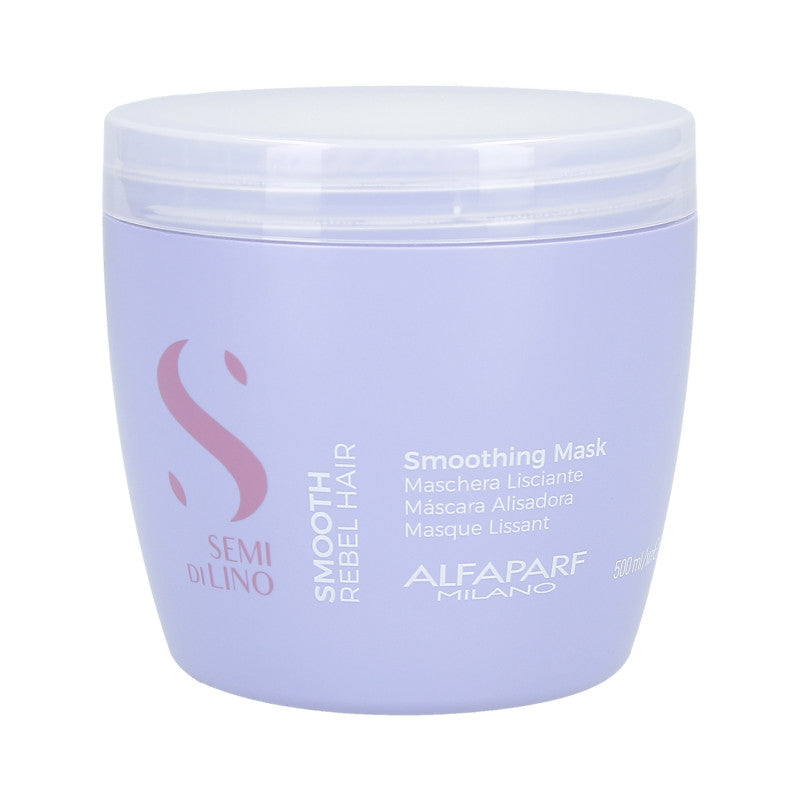 ALFAPARF SEMI DI LINO SMOOTH Maschera lisciante per capelli 500ml