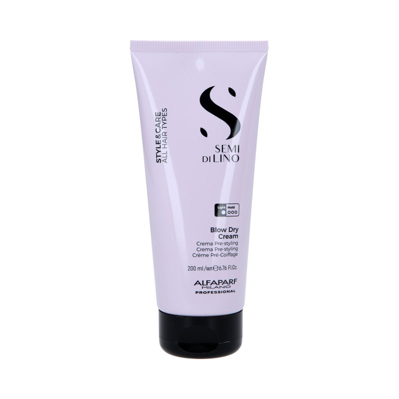 ALFAPARF SEMI DI LINO STYLE&CARE BLOW DRY Crema modellante per capelli asciutti 200ml
