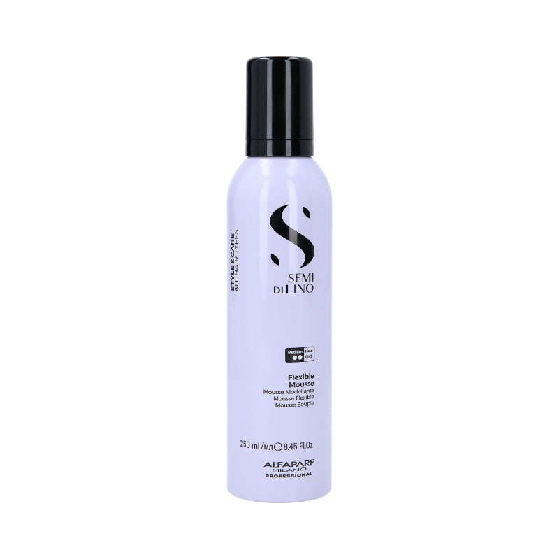 ALFAPARF SEMI DI LINO STYLE&CARE Mousse flessibile per capelli 250ml