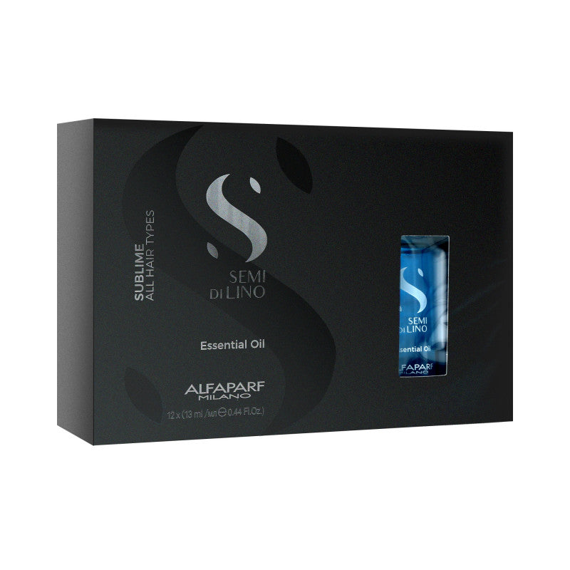 ALFAPARF SEMI DI LINO SUBLIME Essential Oil Fiale per capelli 12x13ml 