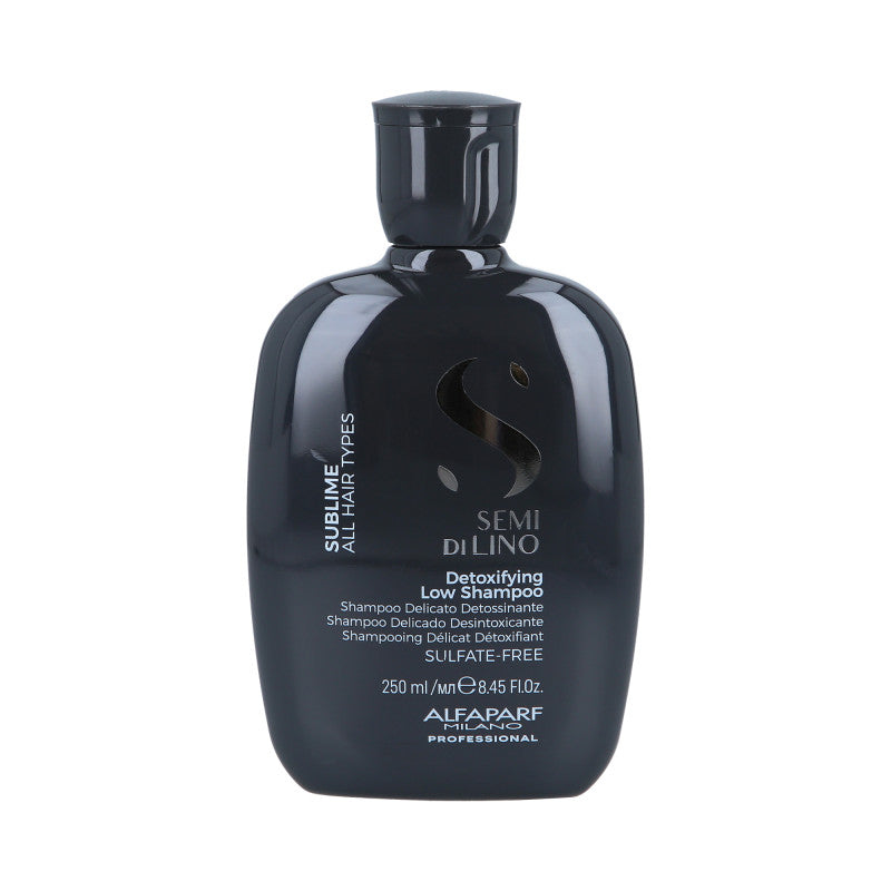 ALFAPARF SEMI DI LINO SUBLIME Shampoo detergente e detossinante per tutti i tipi di capelli 250ml