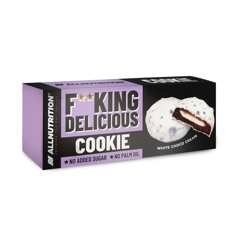 ALLNUTRITION FITKING DELICIOUS Biscotti – crema al cioccolato bianco 128 g