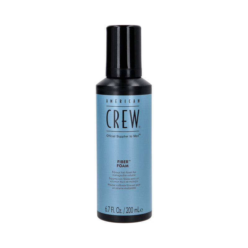 AMERICAN CREW Fiber Grooming Mousse per lo styling dei capelli 200ml