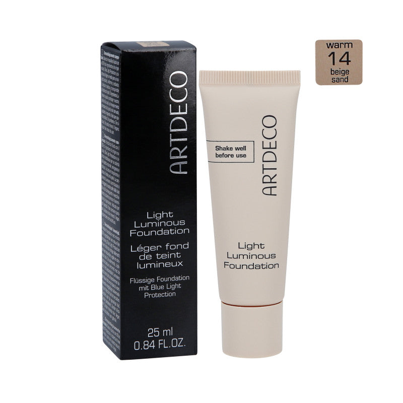 ARTDECO LIGHT LUMINOUS Fondotinta Illuminante 14 Beige Sand 25ml