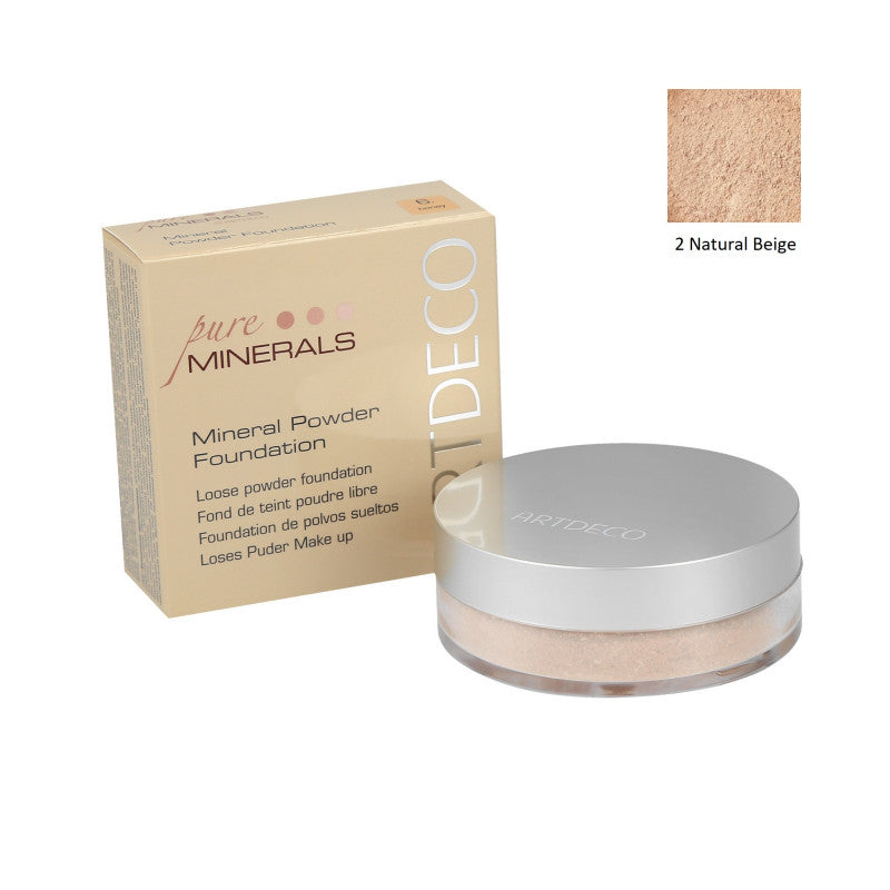ARTDECO Pure Minerals Fondotinta in polvere 2 Natural Beige 15g