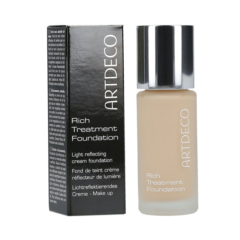 ARTDECO Rich Treatment Fondotinta cremoso illuminante 10 Sunny Shell 20ml