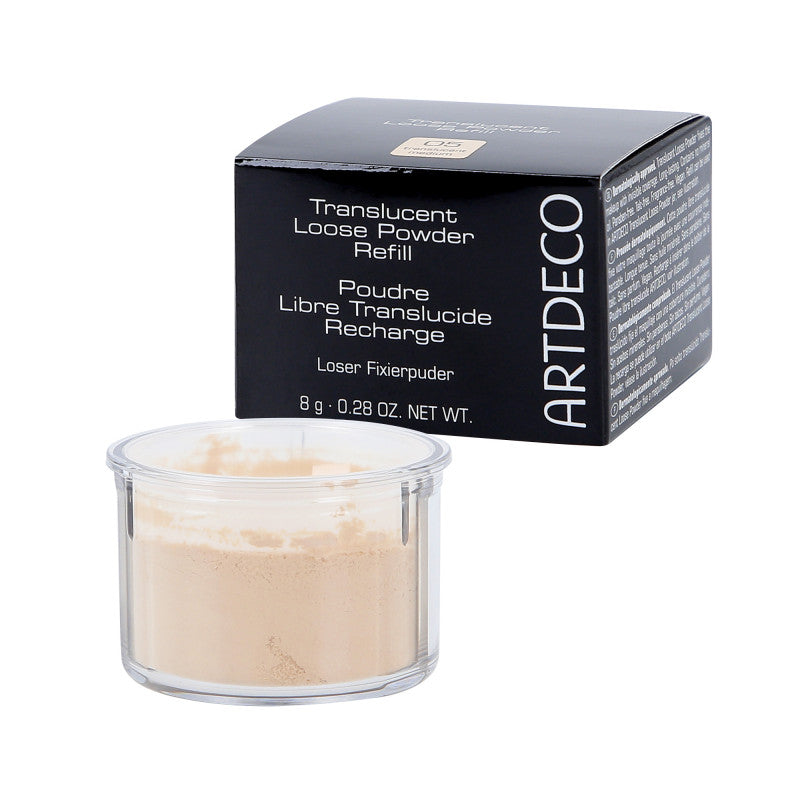 ARTDECO TRANSLUCENT Cipria in polvere 05 Medium 8g Supplemento