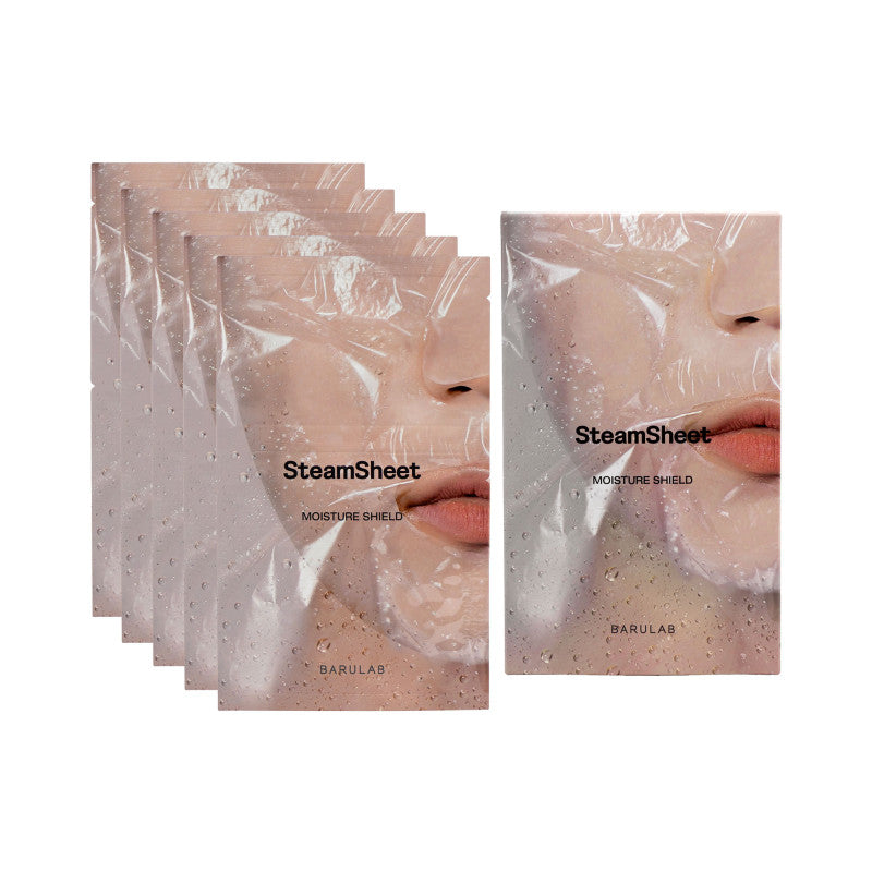 BARULAB AESTHETIC STEAMSHEET Maschera idratante in foglio 22g (5 pezzi)