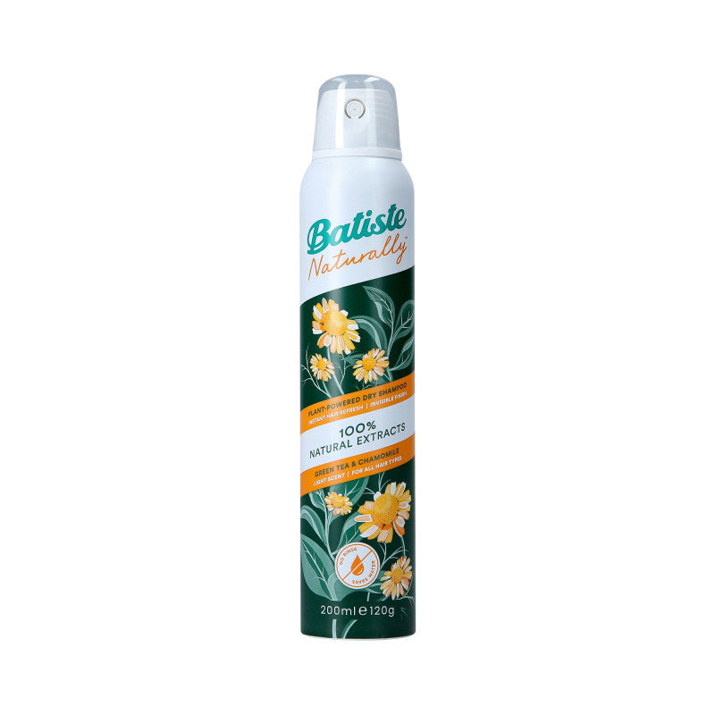 BATISTE NATURALLY Shampoo Secco Tè e Camomilla 200 ml