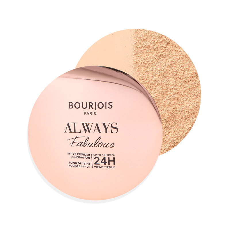 BOURJOIS ALWAYS FABULOUS Fondotinta in polvere a lunga tenuta SPF20 115 Avorio dorato 7 g