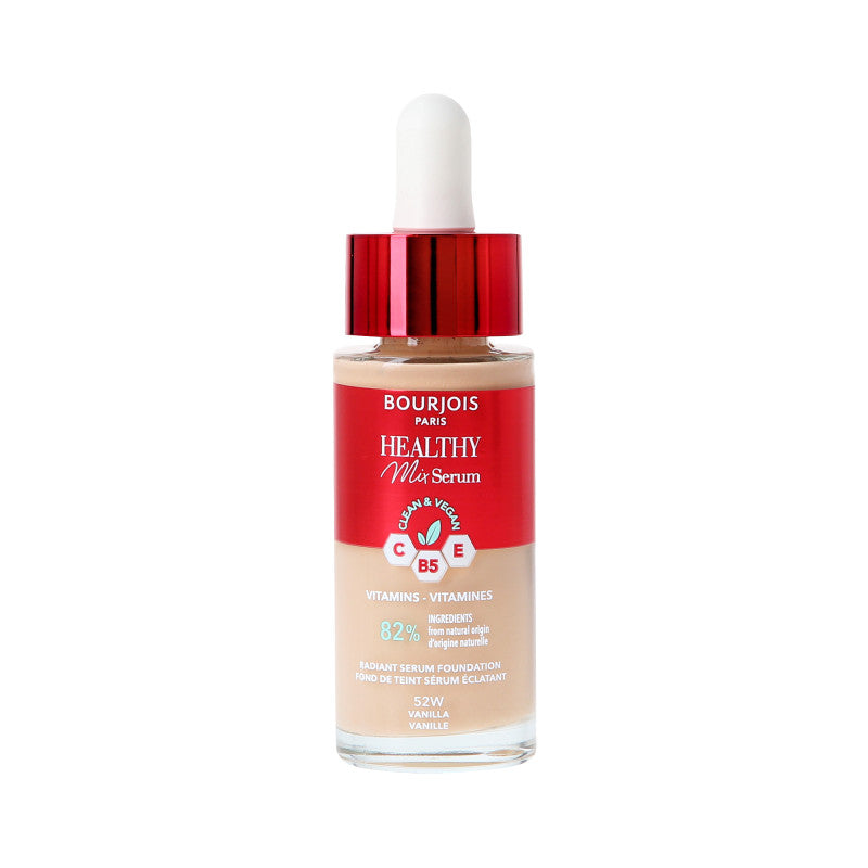 BOURJOIS HEALTHY MIX SERUM Fondotinta - siero con vitamine 52 Vaniglia 30 ml