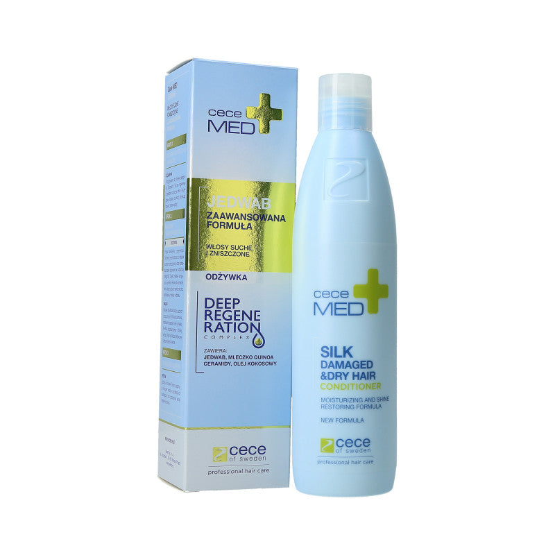 CECE MED SILK Conditioner per capelli secchi e danneggiati 300ml