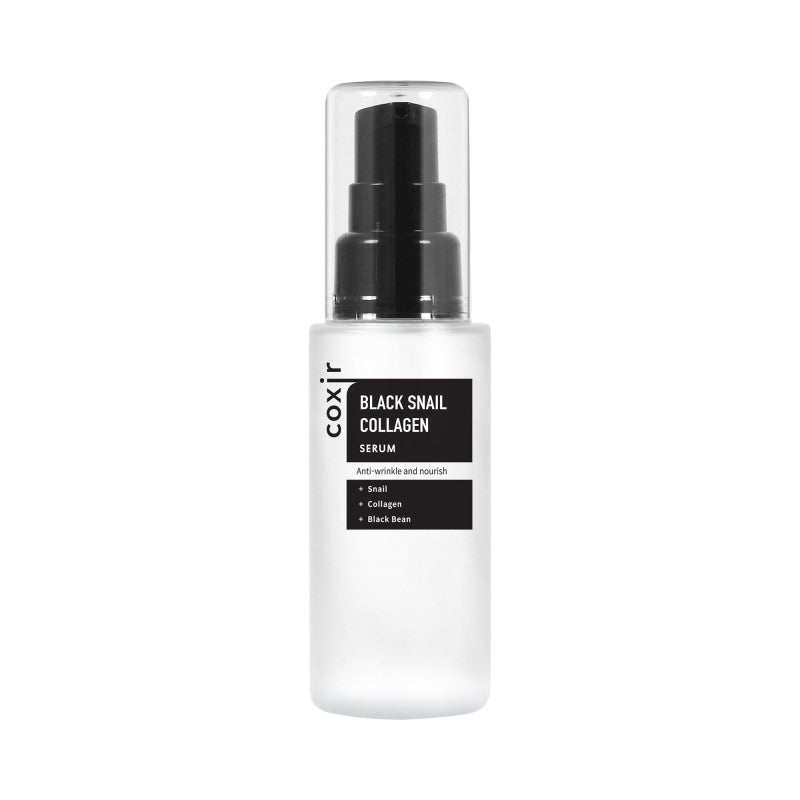 COXIR BLACK SNAIL COLLAGEN LINE Odmładzające serum z mucyną ślimaka i kolagenem 50ml
